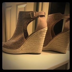 Taupe Sandals brand new never worn